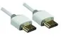 Preview: DINIC Super Slim HDMI 1.4 Kabel Stecker auf Stecker, AWG 36, OD 3,6mm, weiß